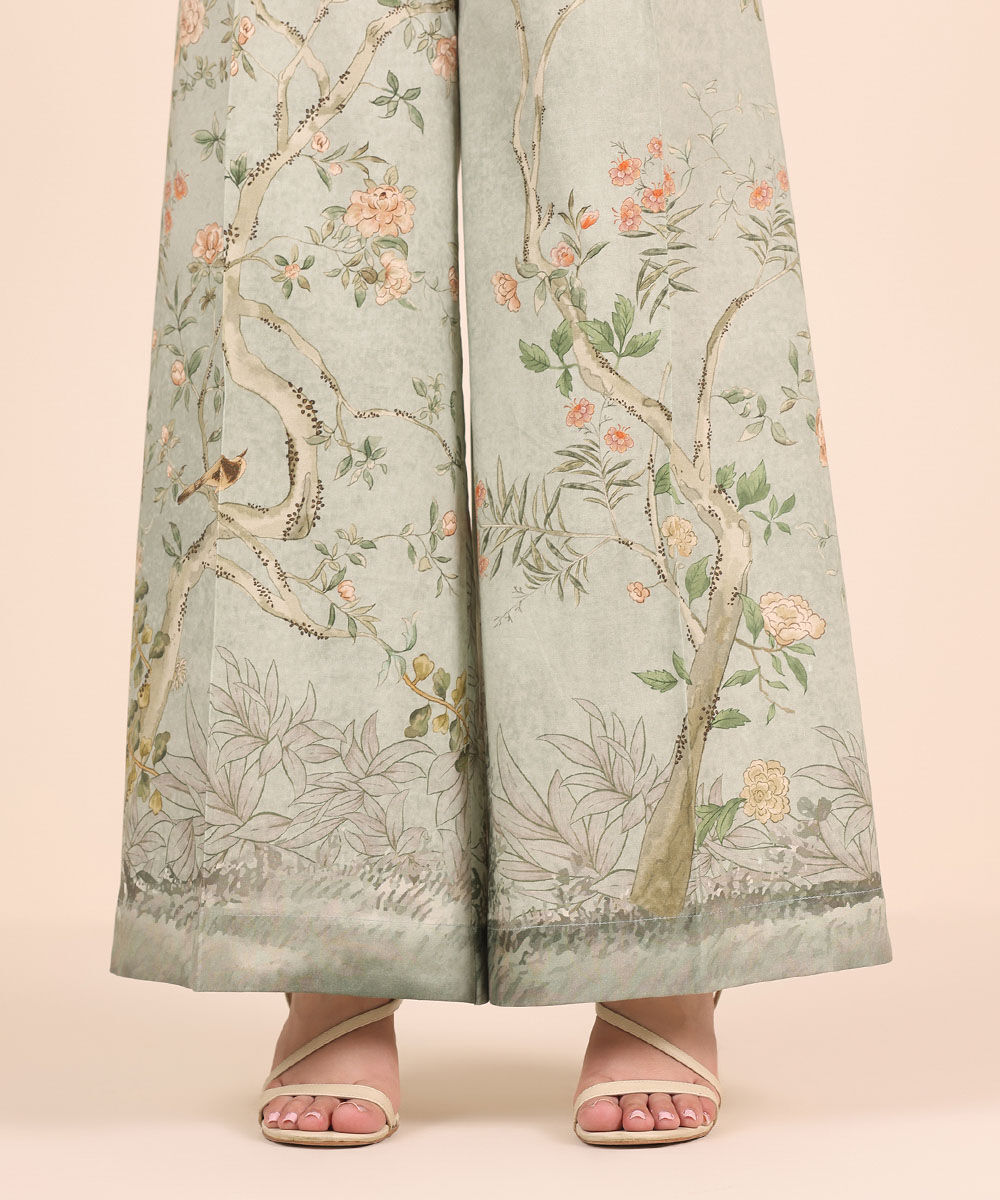 Women's RTW Cambric Multi Printed Sharara