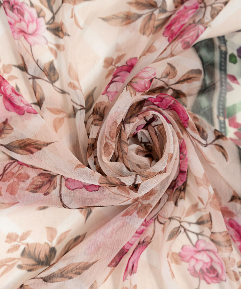 Blended Chiffon Printed Dupatta