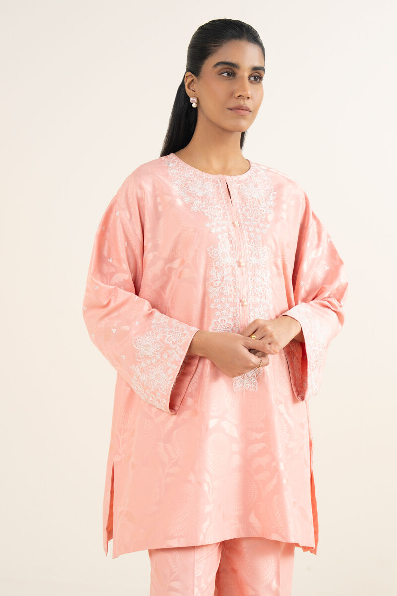 Embroidered Jacquard Shirt