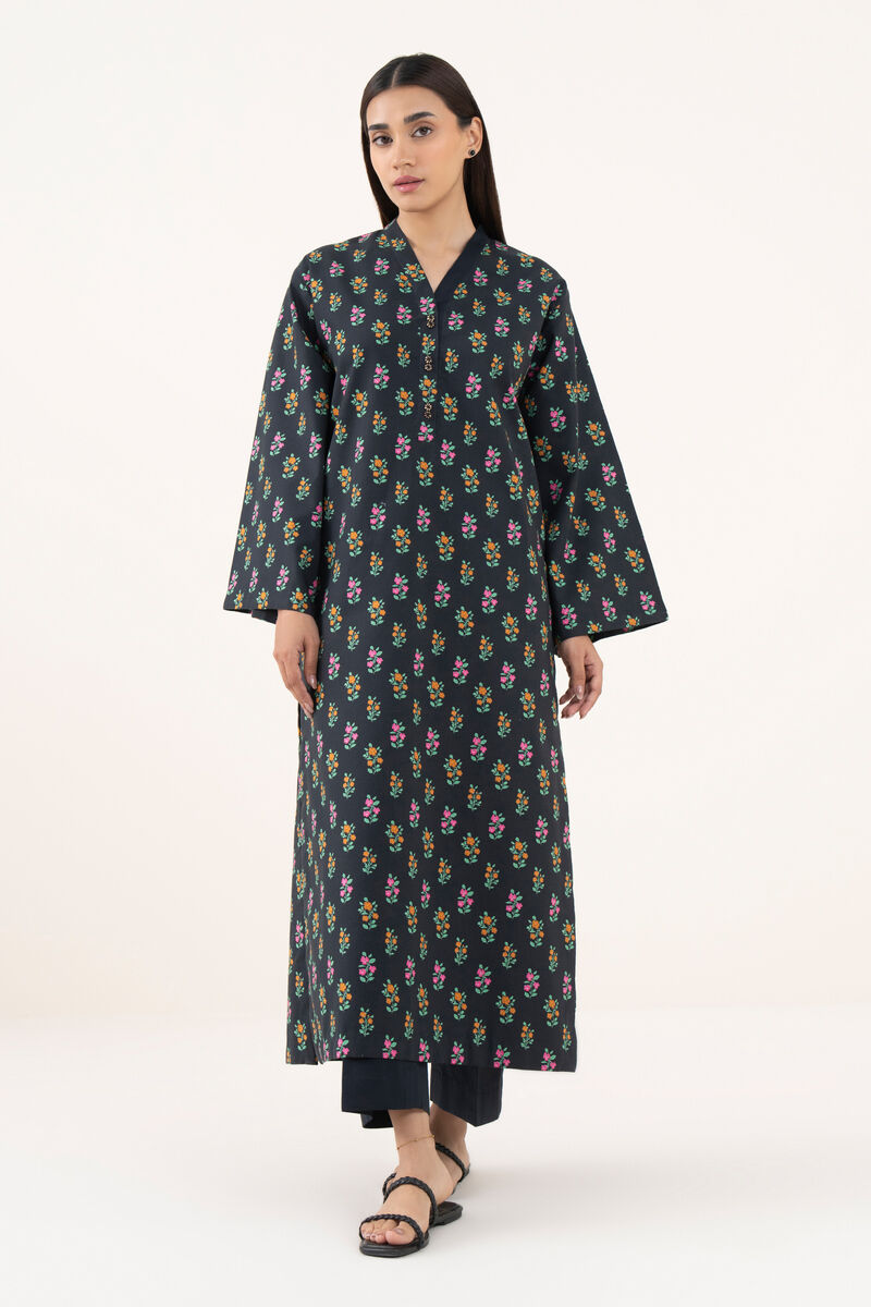 2 Piece - Printed Cotton Suit