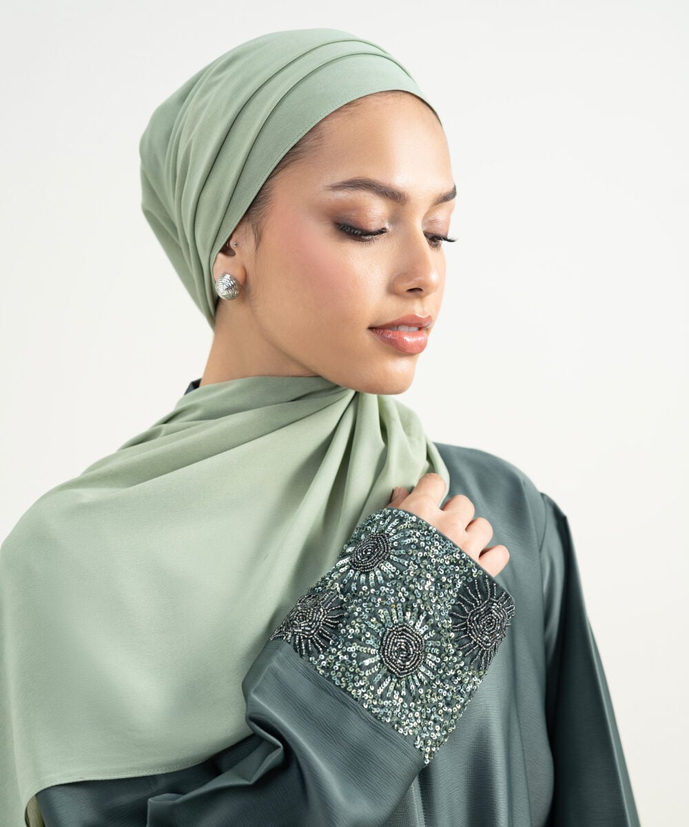 Women's Beige Hijab