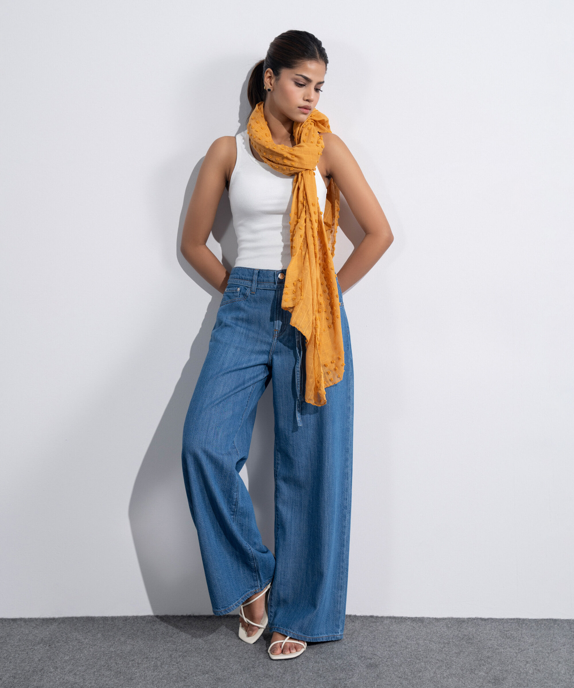 Rectangular Scarf WSCF26V20014