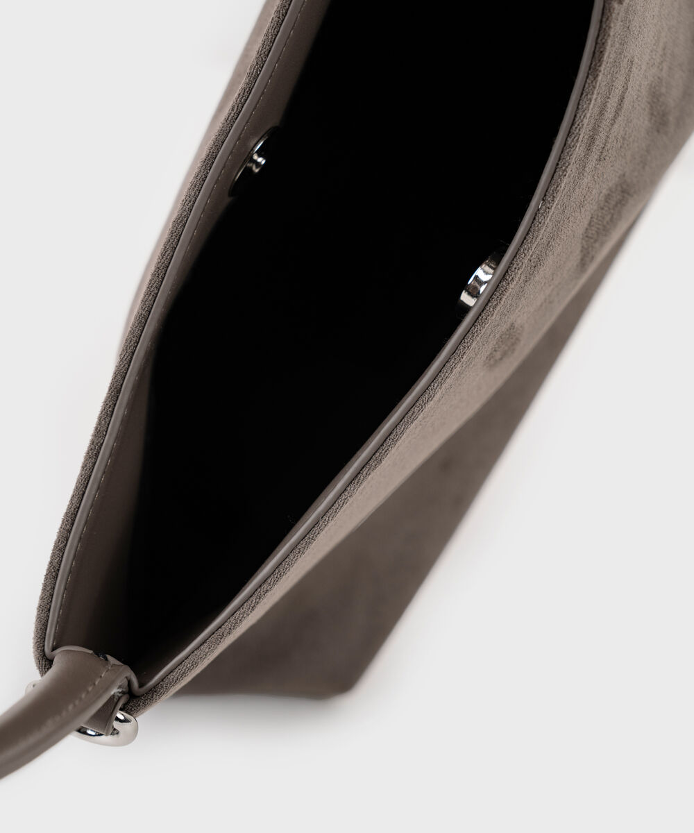 Women's Taupe Shoulder Bag