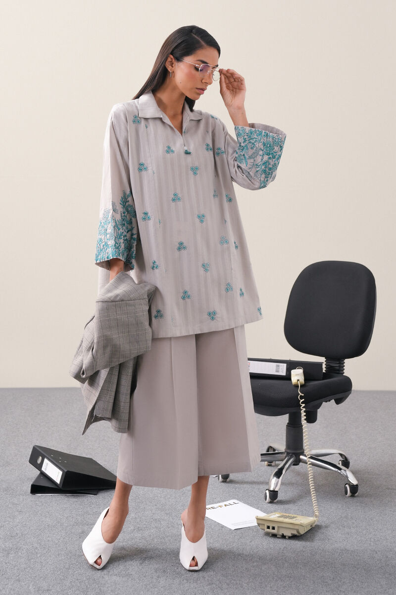 Embroidered Lawn Shirt