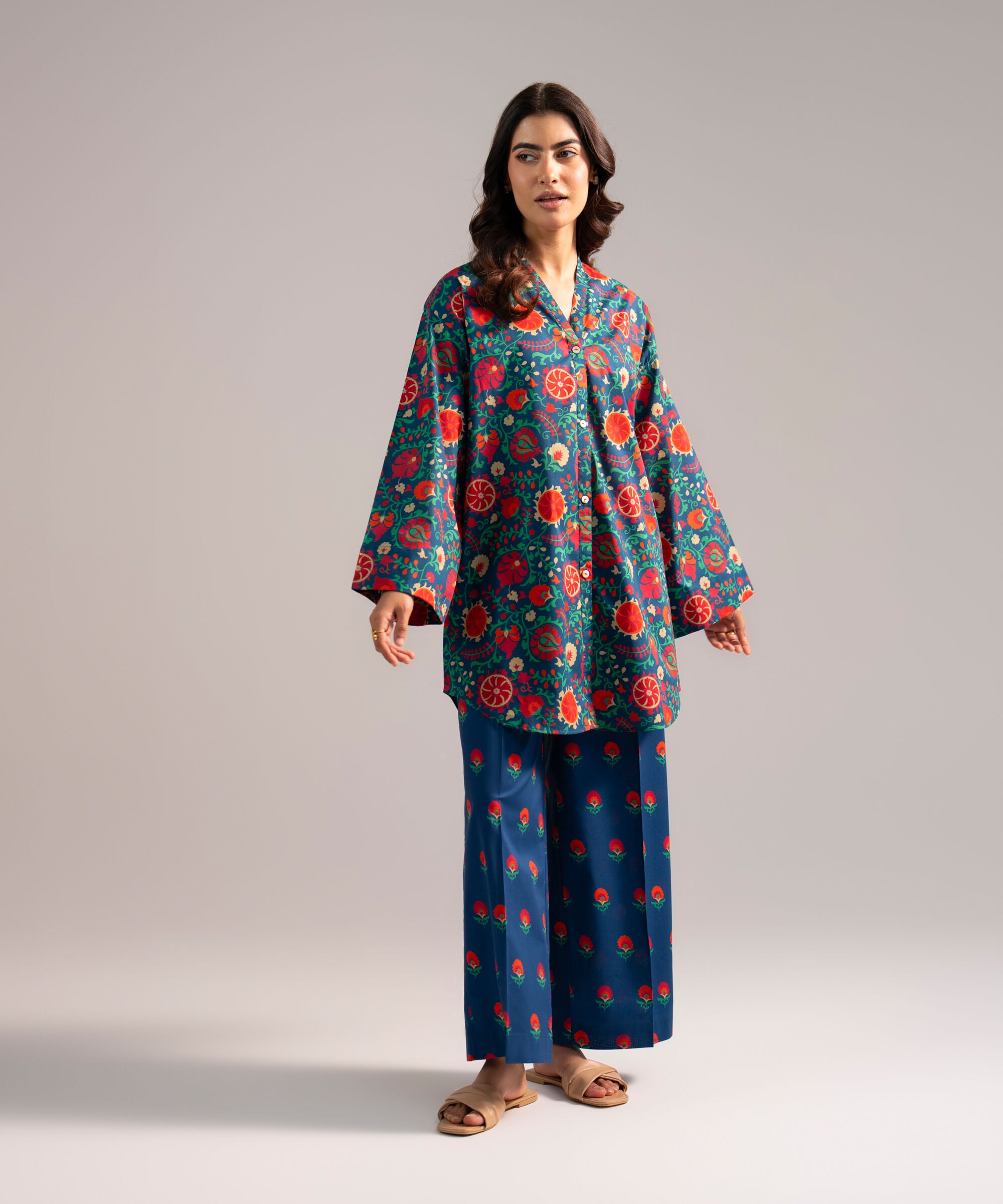 Sapphire - 2 Piece - Printed Lawn Suit