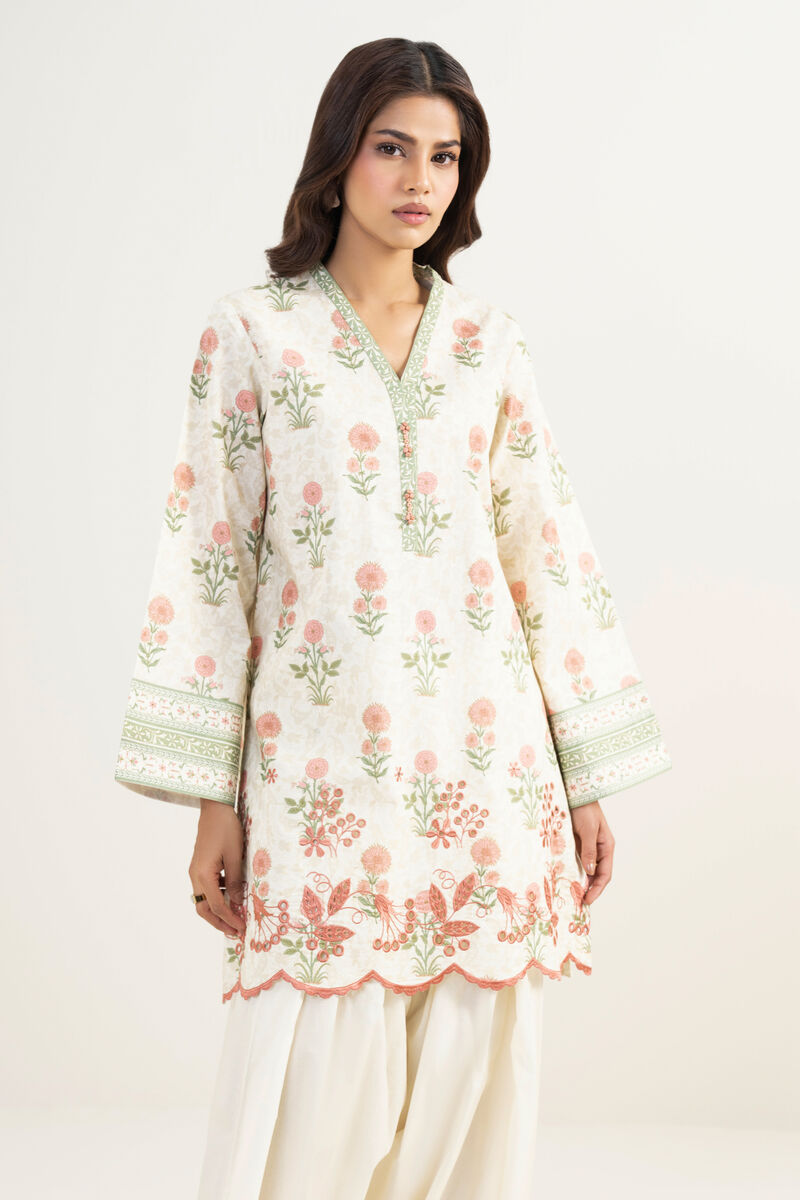 2 Piece - Embroidered Lawn Suit