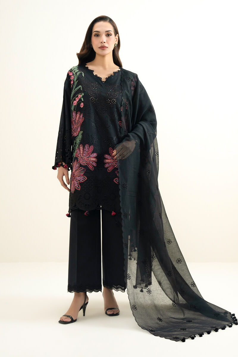 3 Piece - Embroidered Lawn Suit