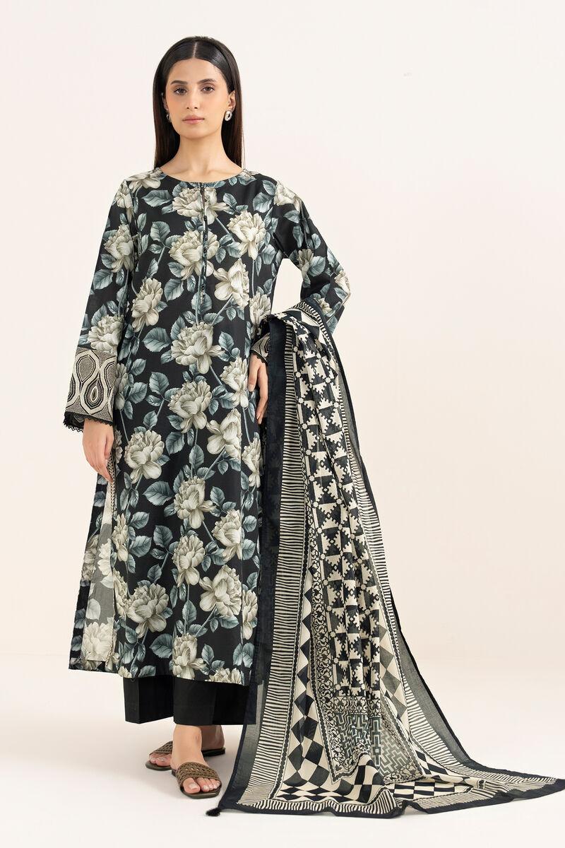 Printed Lawn Dupatta