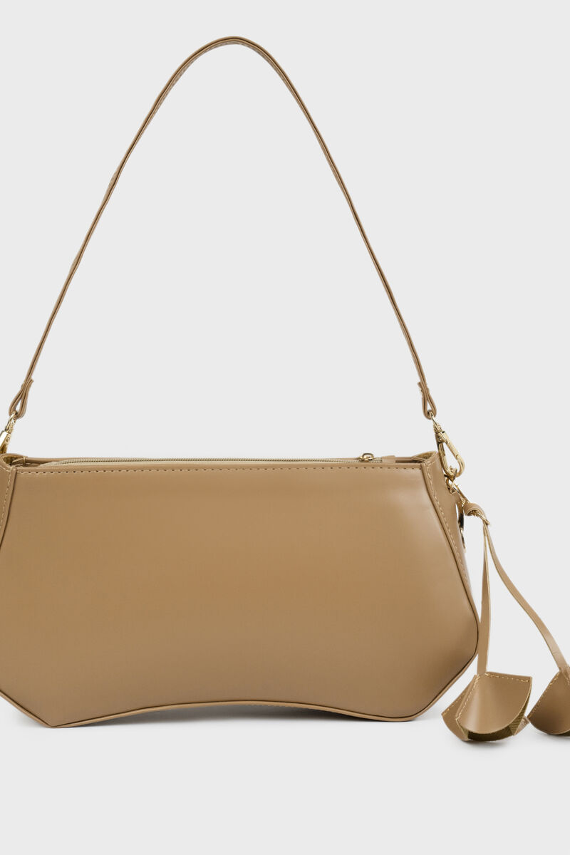 Beige Shoulder Bag