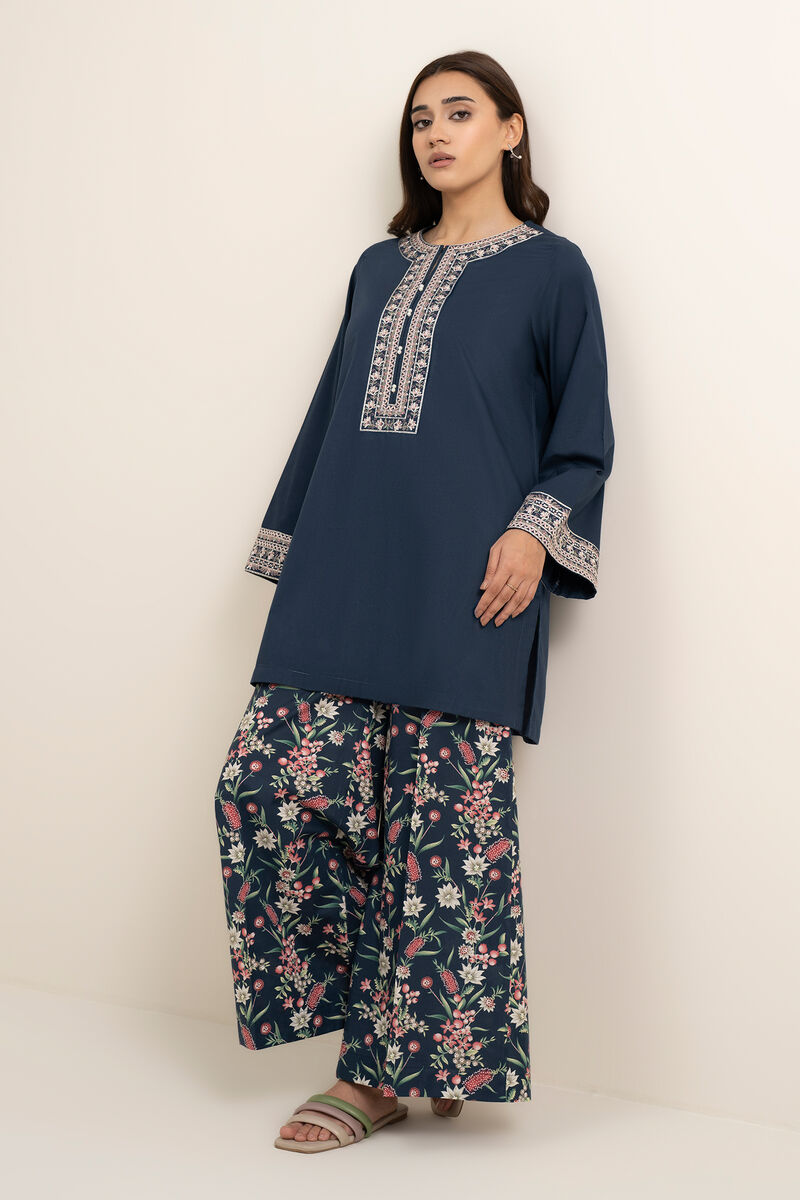 Embroidered Cambric Shirt