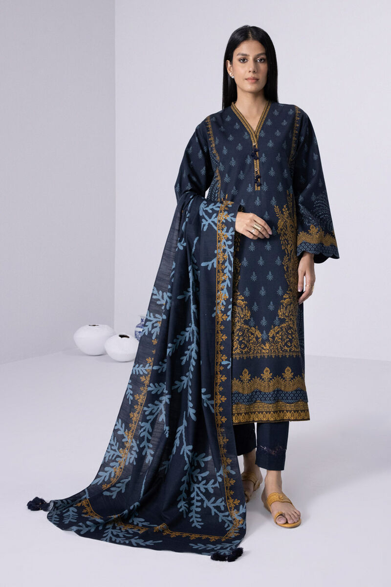 3 Piece - Printed Lawn Suit