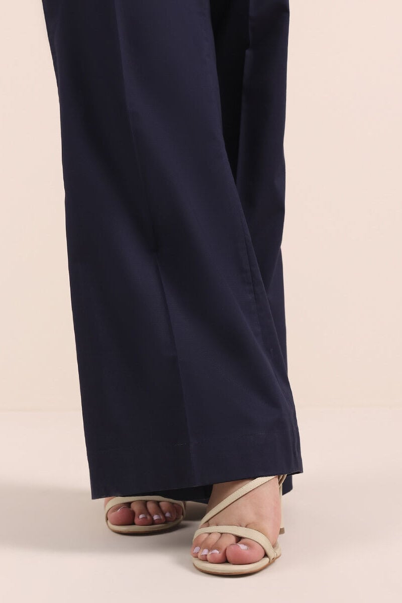 Cambric Boot-cut Pants