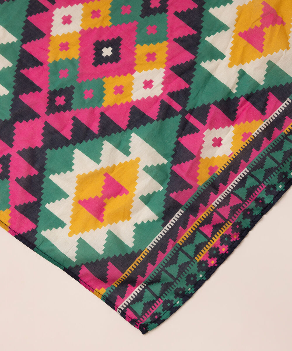 Fine Voile Multi Printed Dupatta