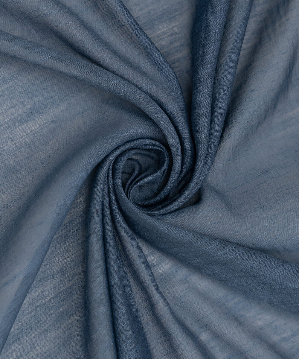 Solid Manaar Blue Dupatta