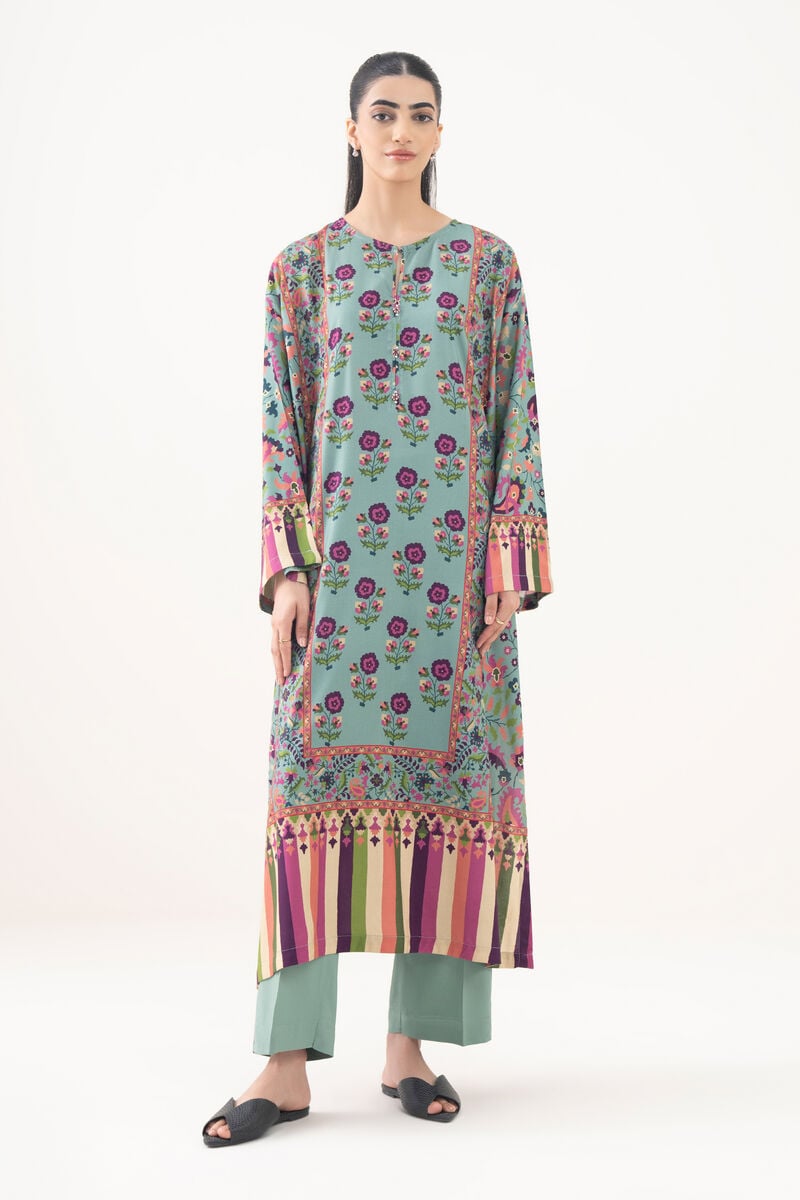 Printed Viscose Linen Shirt