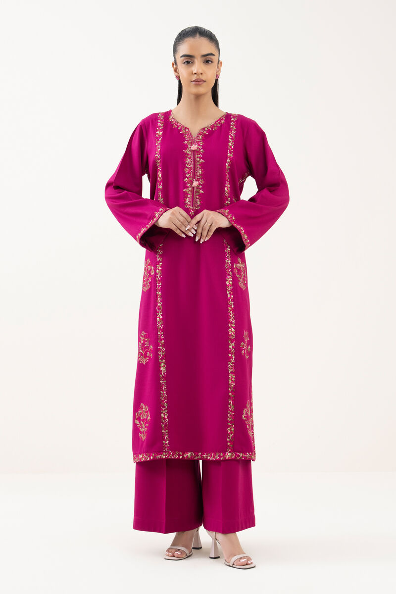 Embroidered Cotton Viscose Shirt