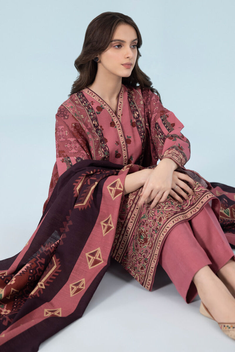 3 Piece - Printed Lawn Suit