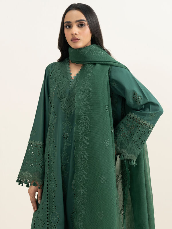 3 Piece - Embroidered Lawn Suit