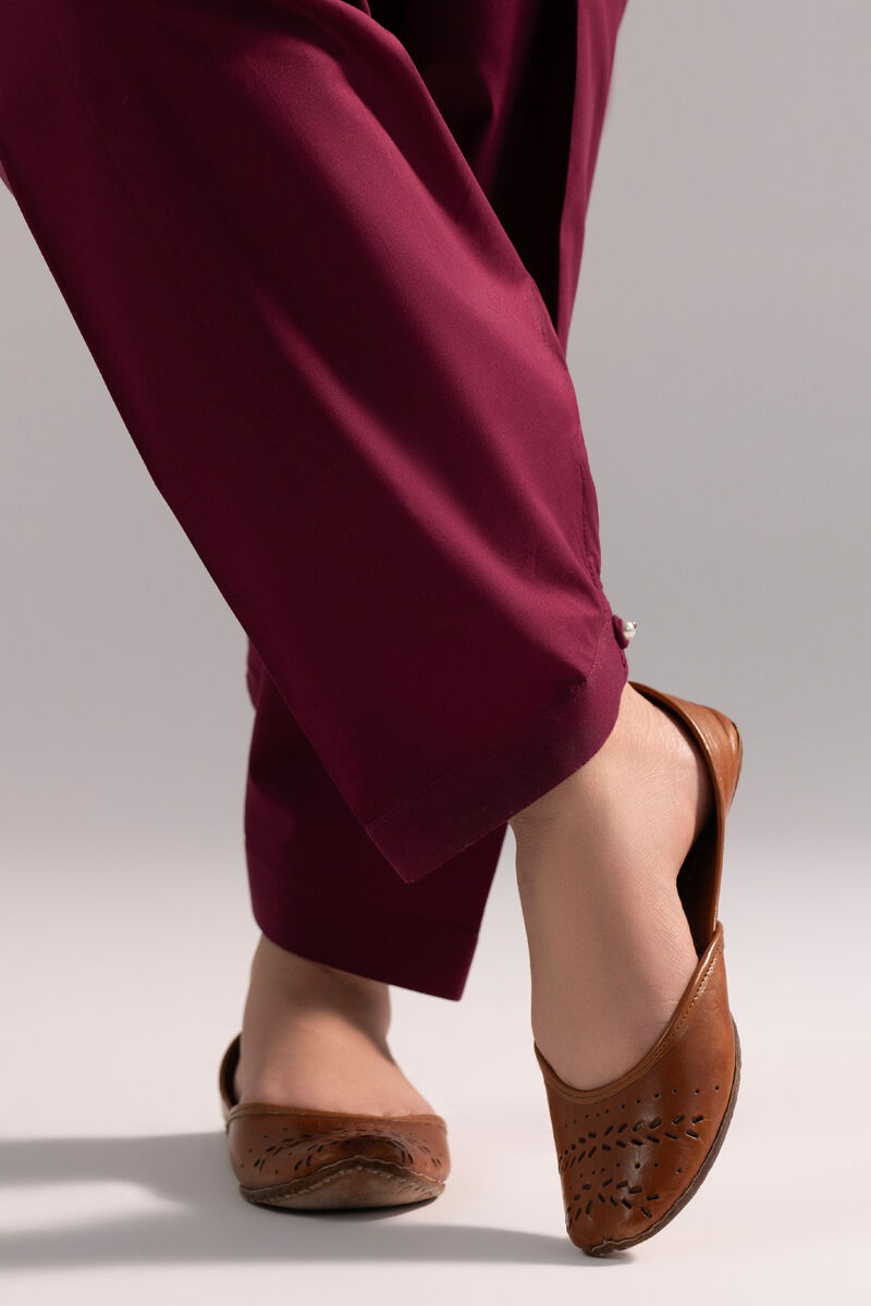 Solid Cambric Skinny Shalwar