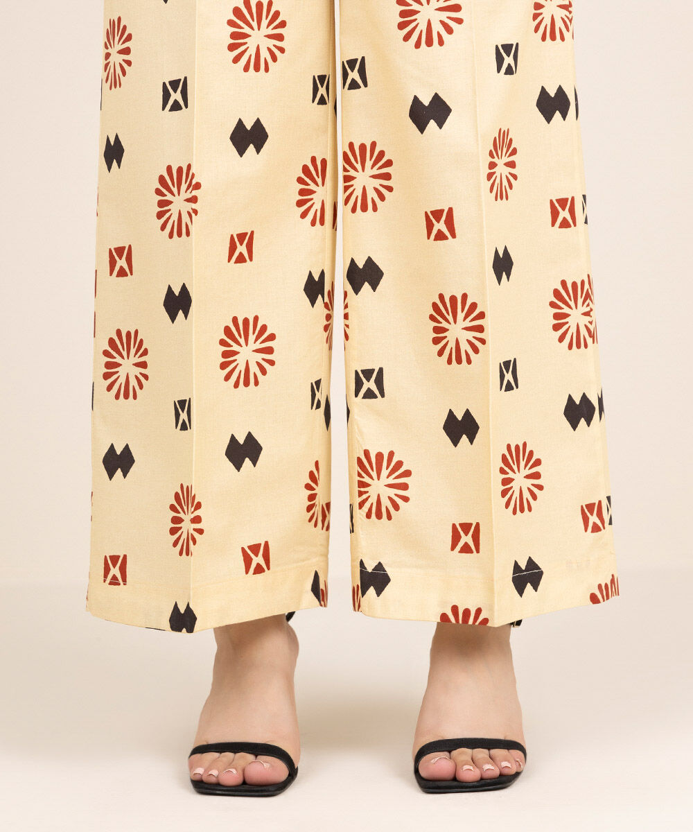 Women's RTW Cambric Multi Printed Culottes