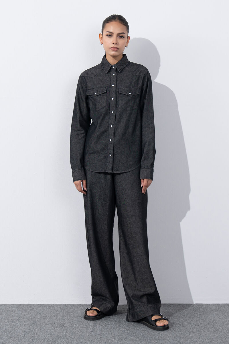 Regular Fit Denim Shirt