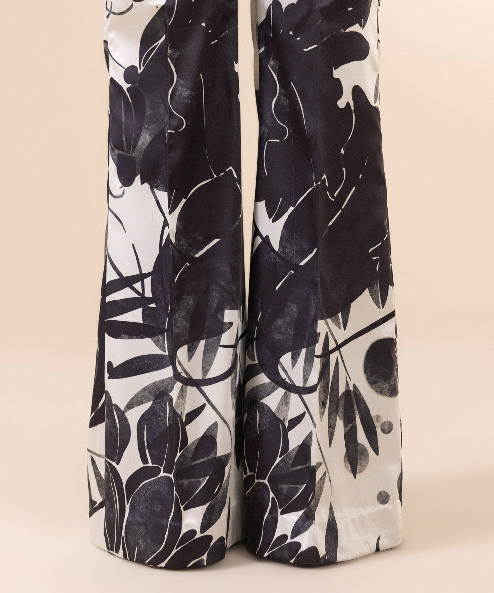 Woman - Multi 2 Piece - Embroidered Satin Suit