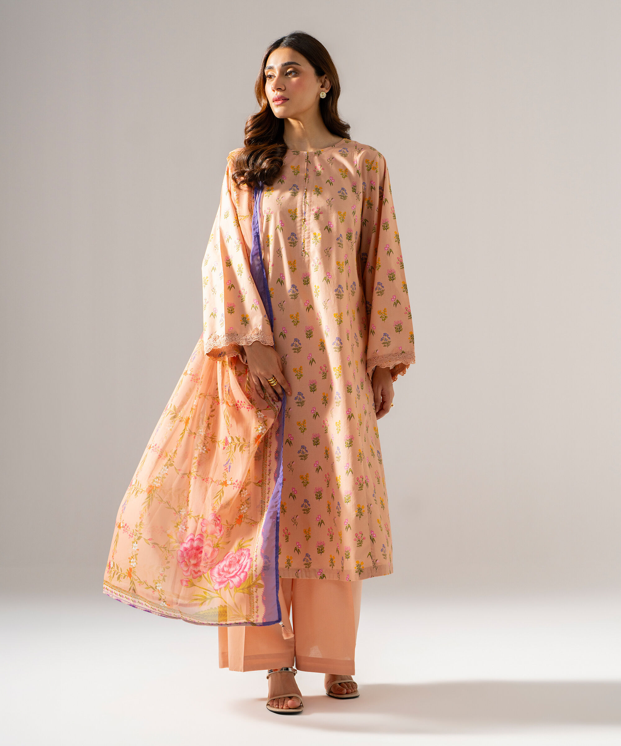 Printed Dupatta PRW26CV1016D
