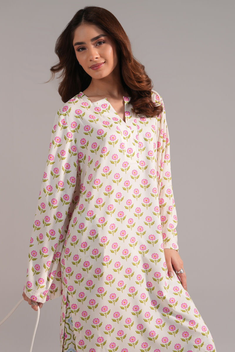Printed Arabic Lawn Shirt