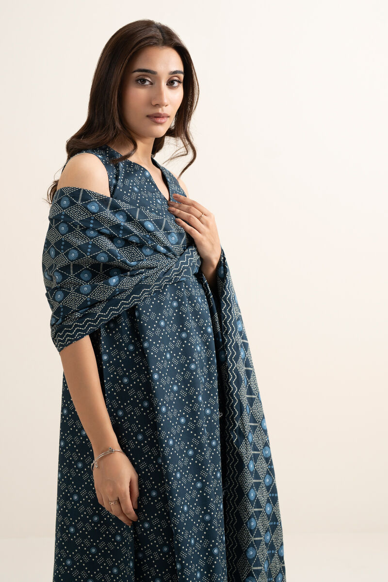 3 Piece - Printed Lawn Suit