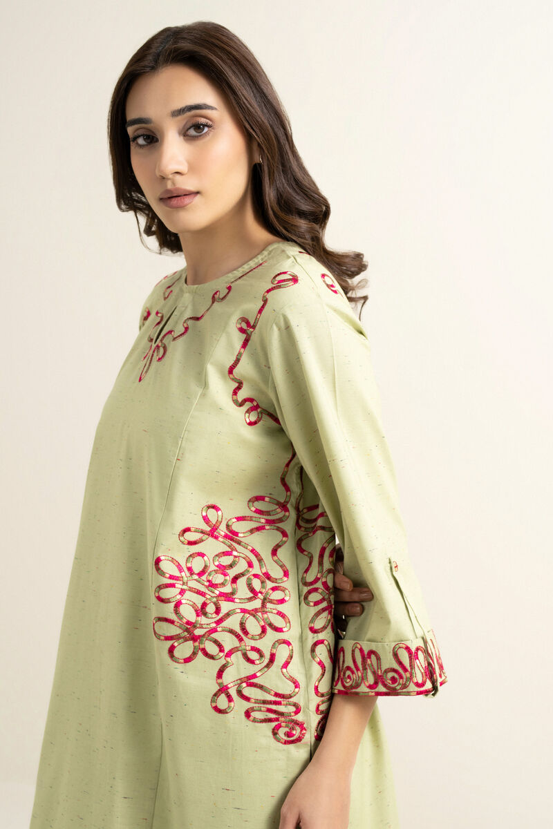 Embroidered Multi Neps Shirt