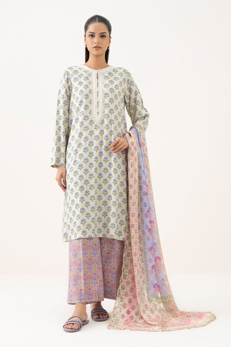 Printed Jacquard Dupatta