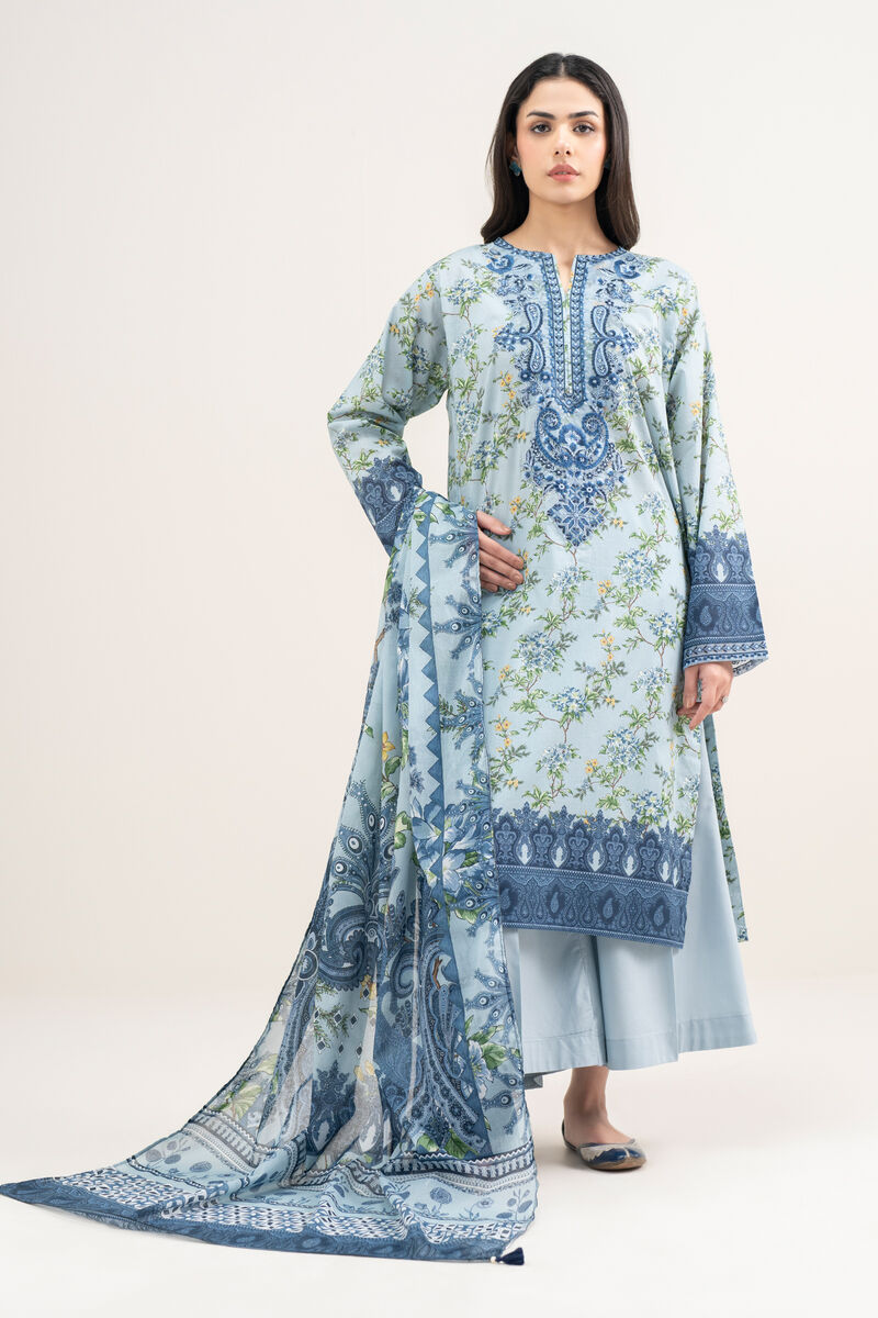 Printed Lawn Dupatta