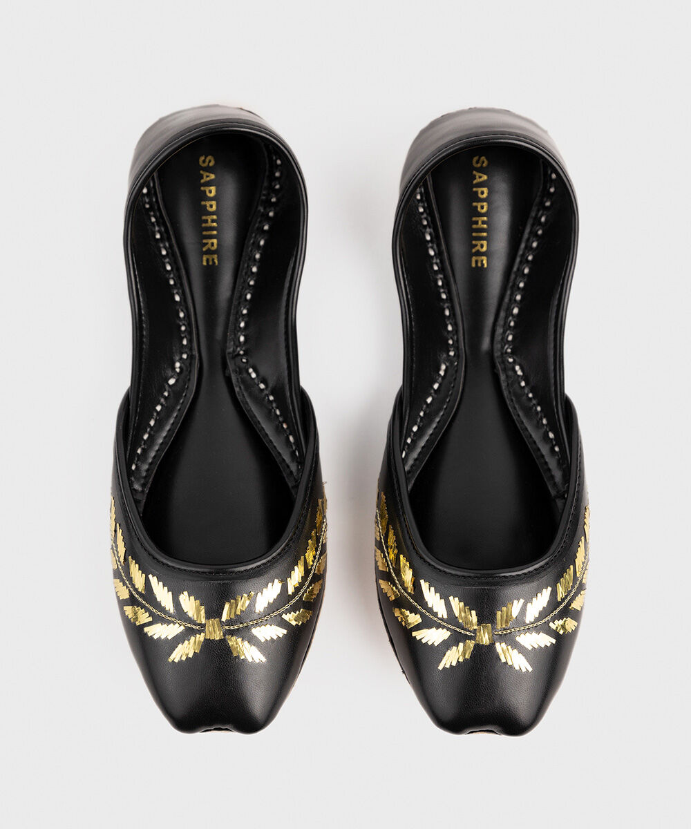 Women's Black Khussa