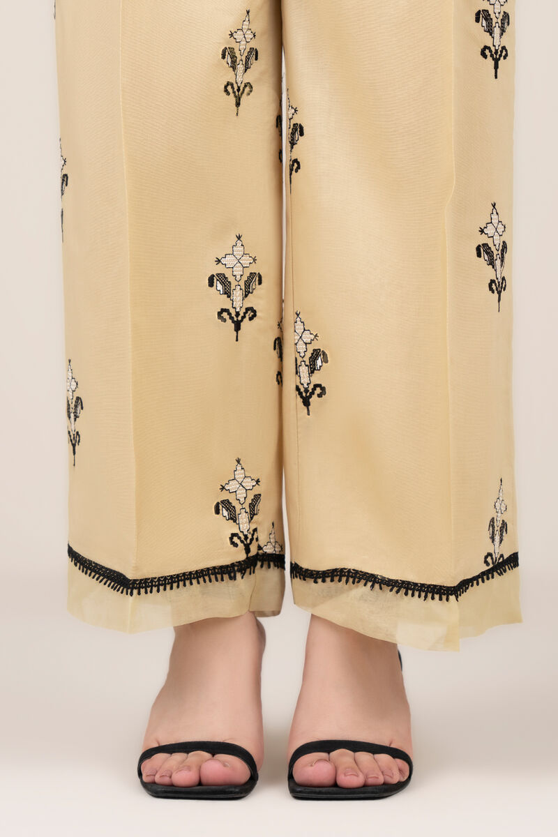 Embroidered Cotton Culottes