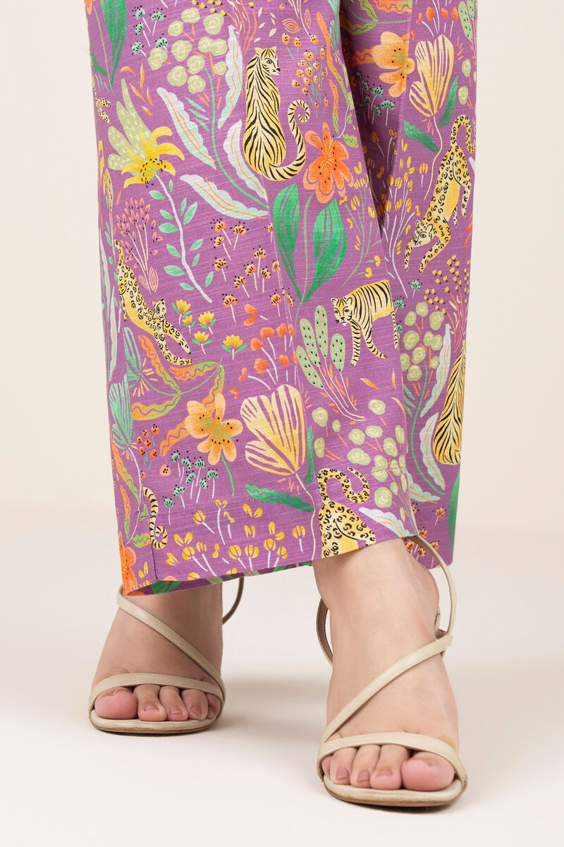 Printed Khaddar Culottes