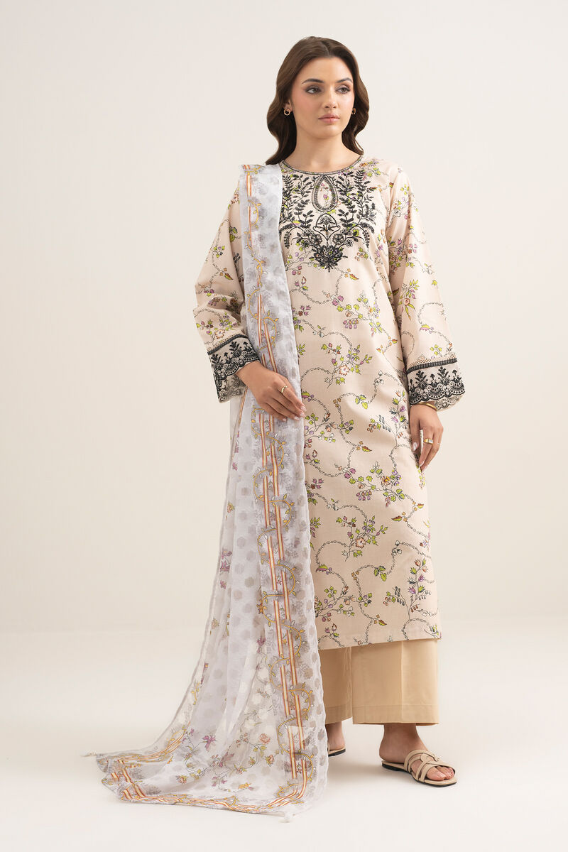 Printed Jacquard Dupatta