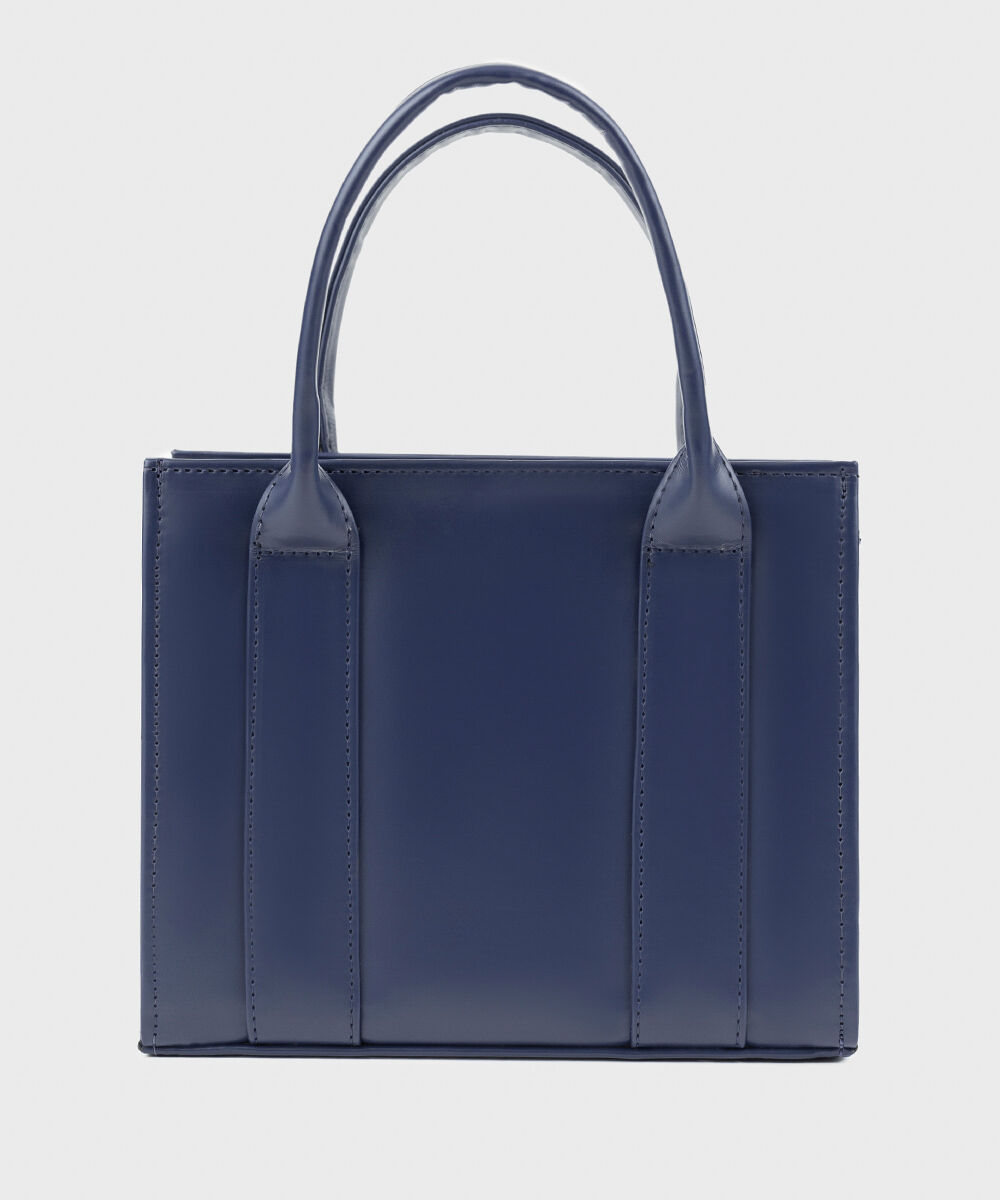 Woman - Blue Blue Top Handle Bag