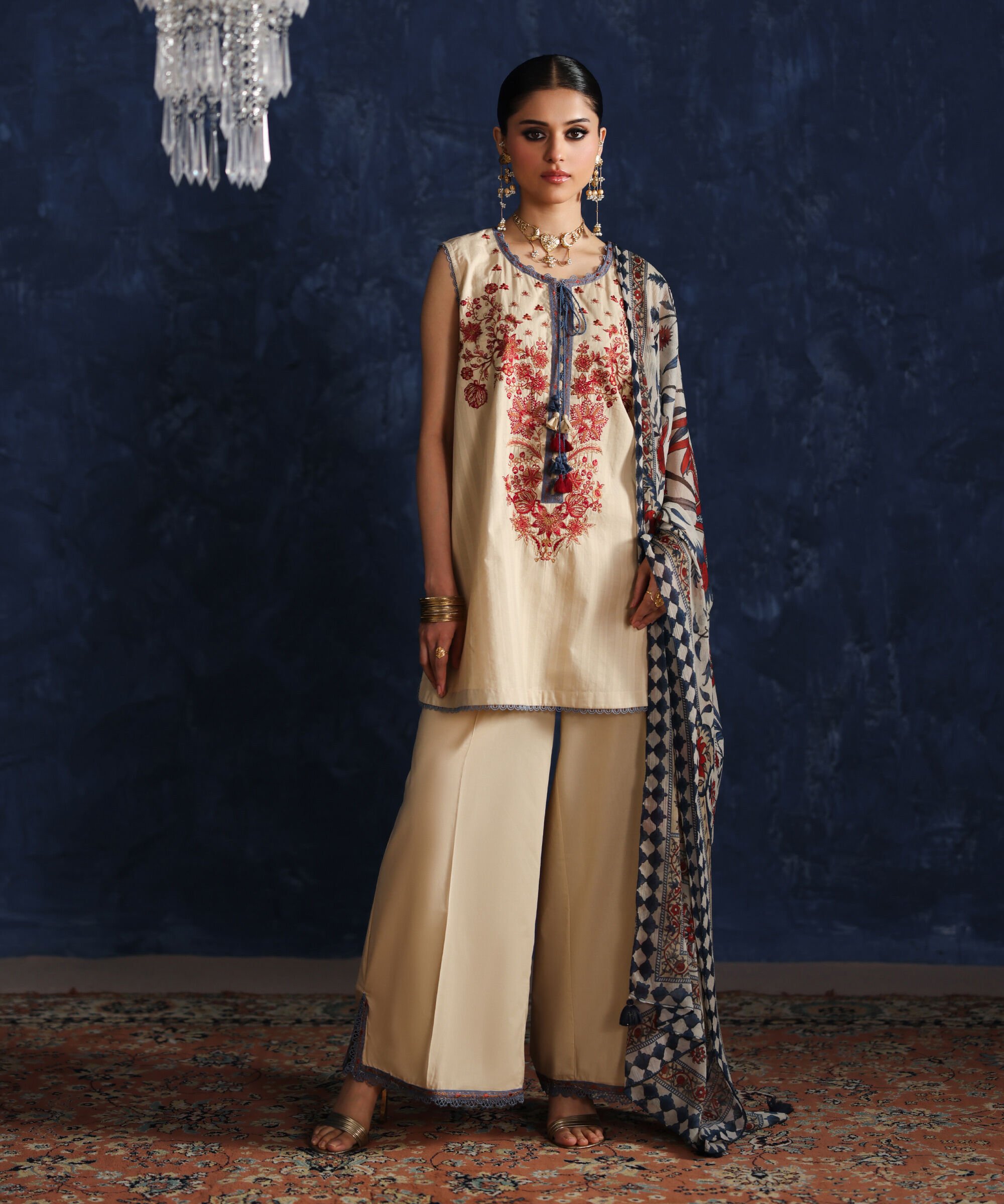 Straight Shirt PR6SCHMV701S Sapphire PK