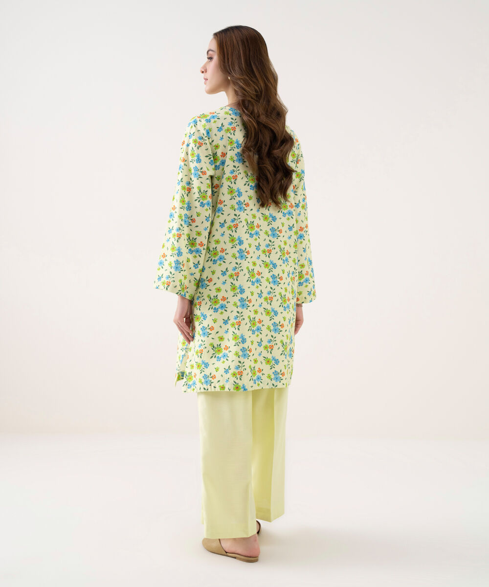 Women's RTW Cotton Viscose Embroidered Straight Multi Shirt