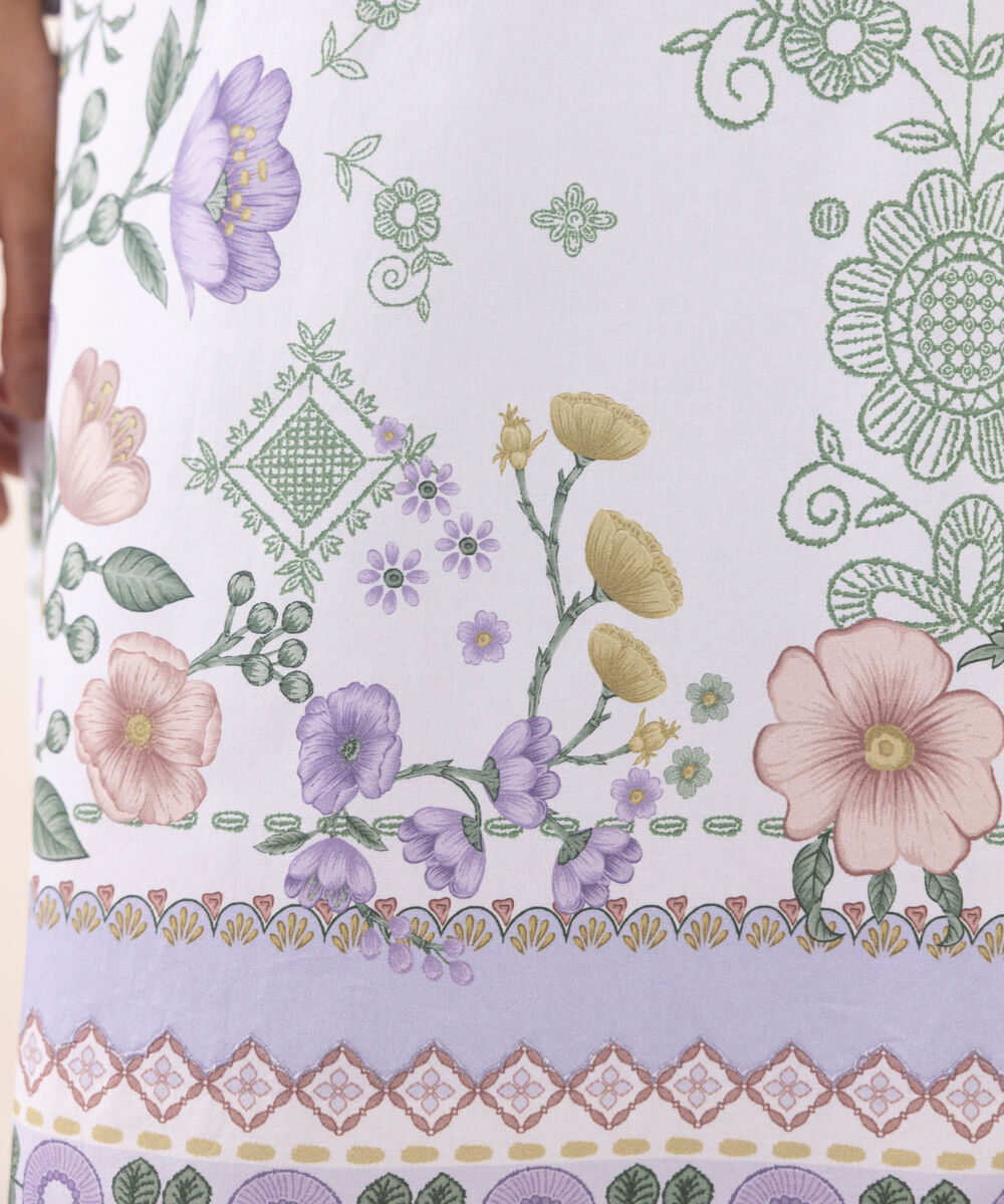 Women's Unstitched Cotton Printed Three Piece Suit