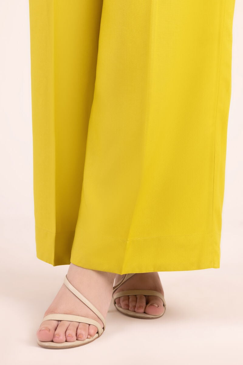 Solid Linen Viscose Culottes