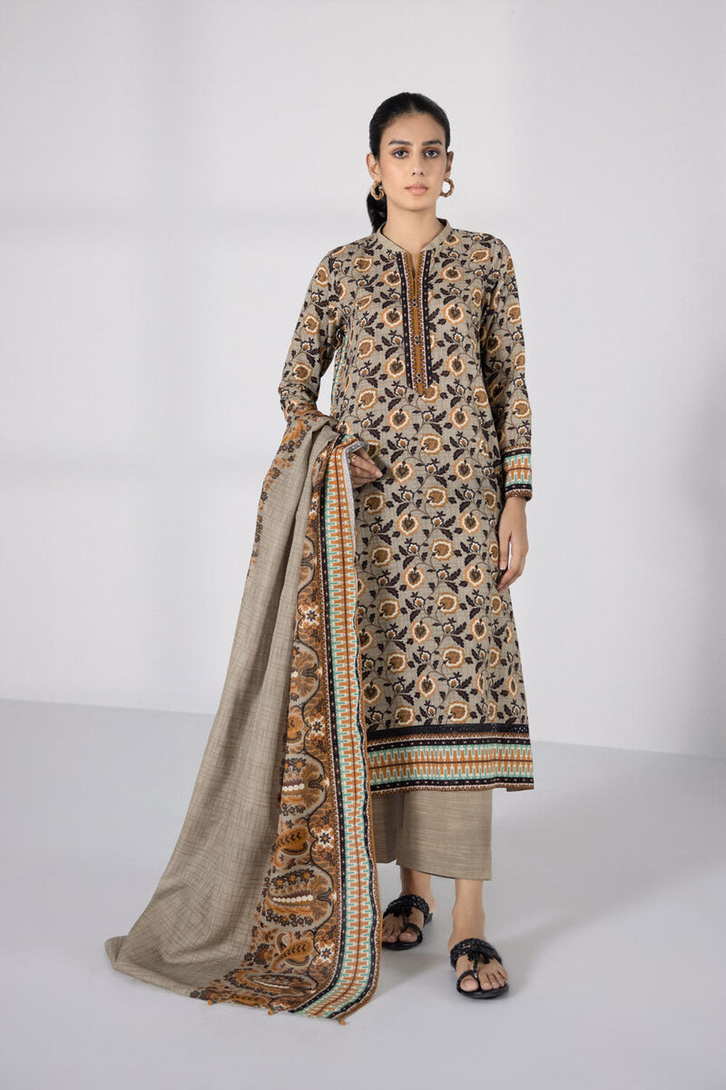 3 Piece - Lawn Printed Suit