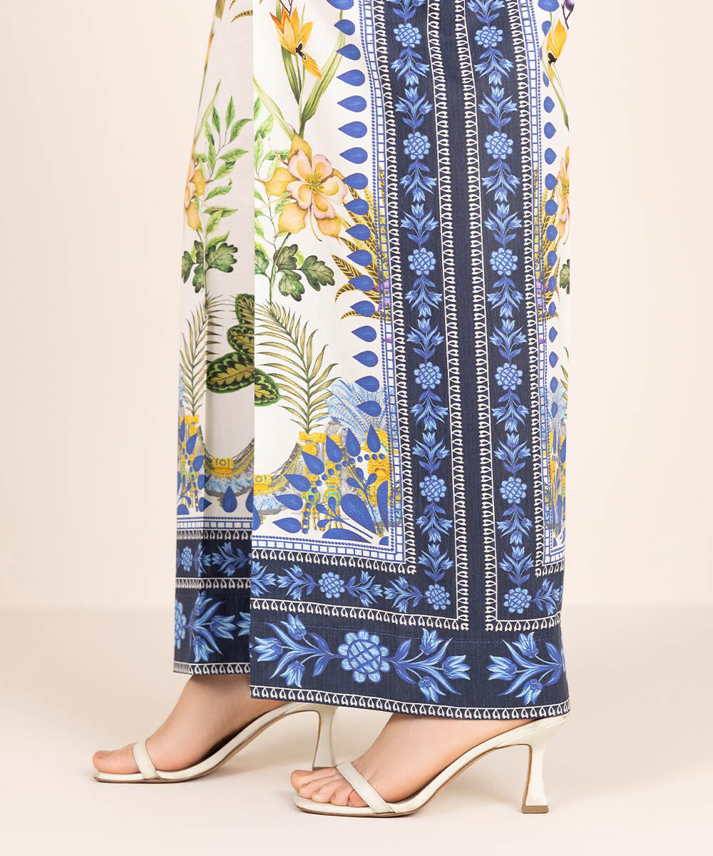 Women's RTW Cambric Multi Printed Culottes