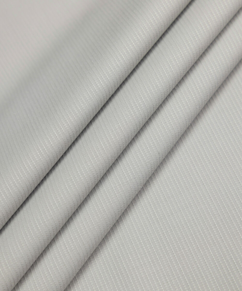 Men's Unstitched Two-Piece Medium Cream Premium Wash & Wear Dobby Suit