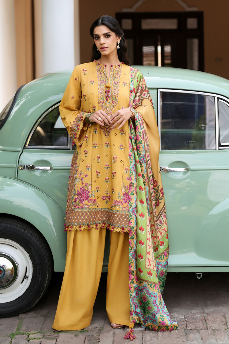 3 Piece - Embroidered Lawn Suit