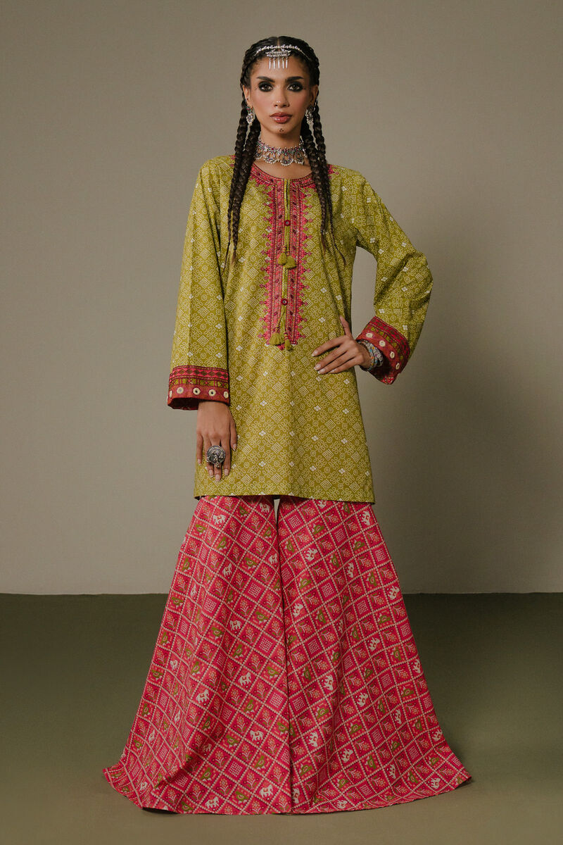 Embroidered Cambric Shirt