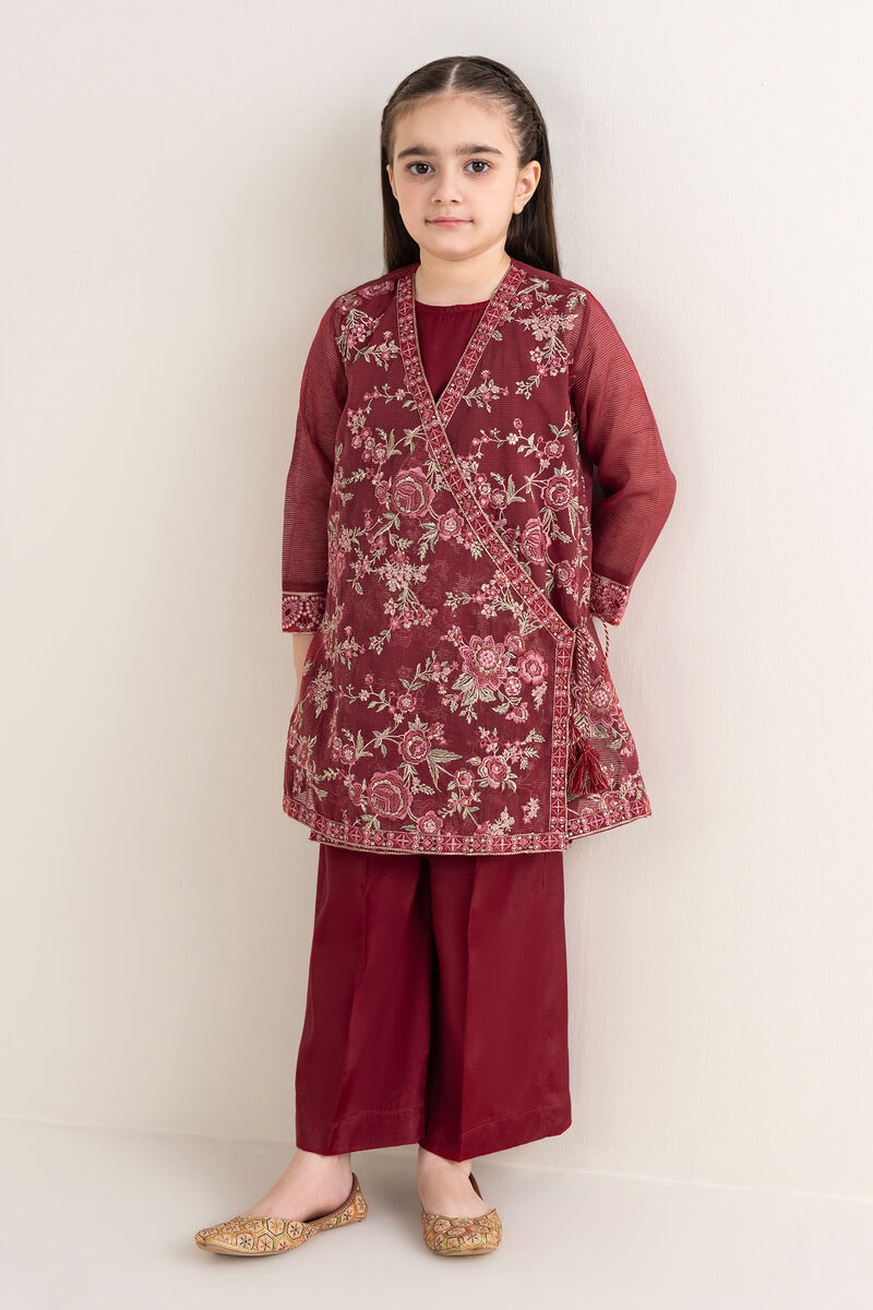 2 Piece - Embroidered Karandi Suit