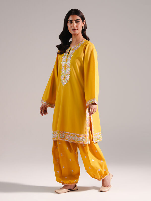2 Piece - Embroidered Lawn Suit
