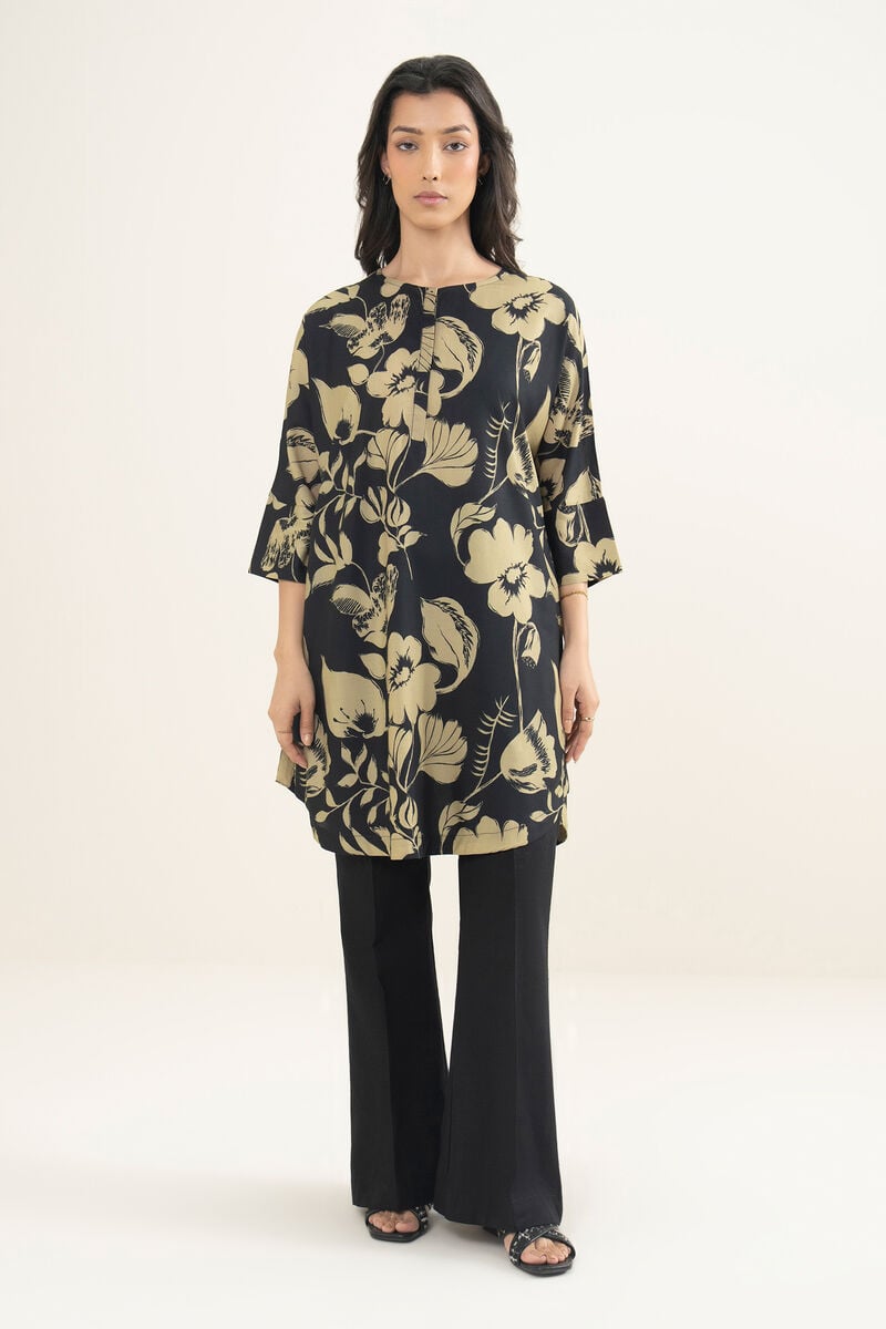 Printed Arabic Cambric Shirt