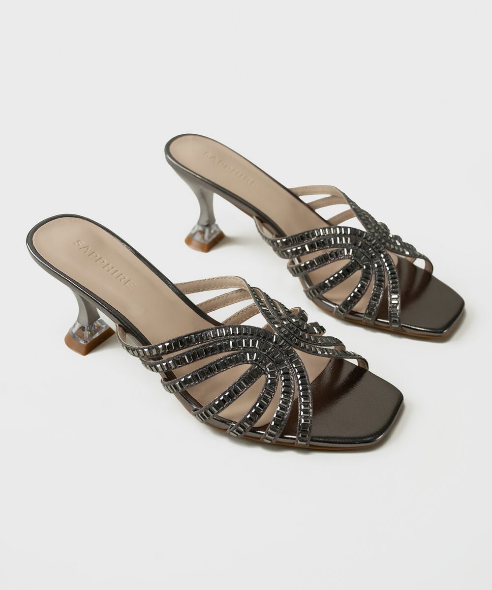 Women's Gunmetal High Heels